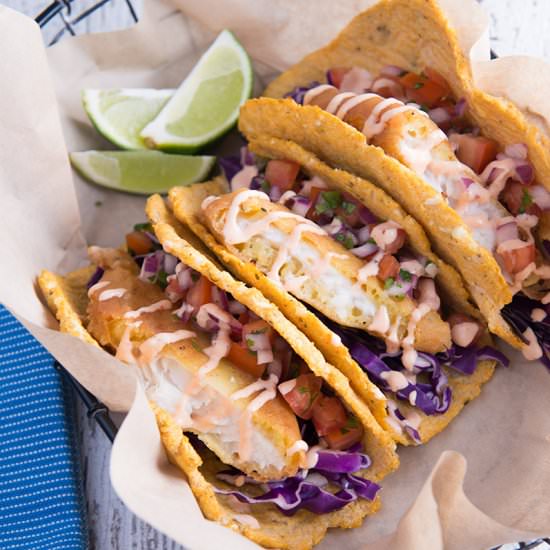 Fried Fish Tacos