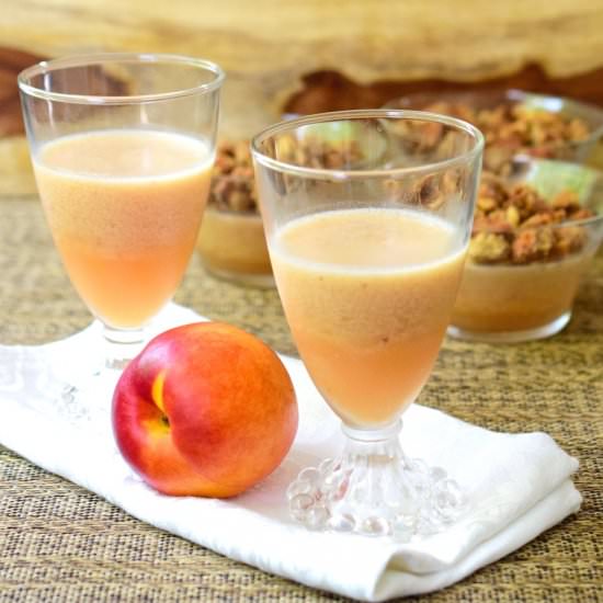 Plum and Nectarine Jello