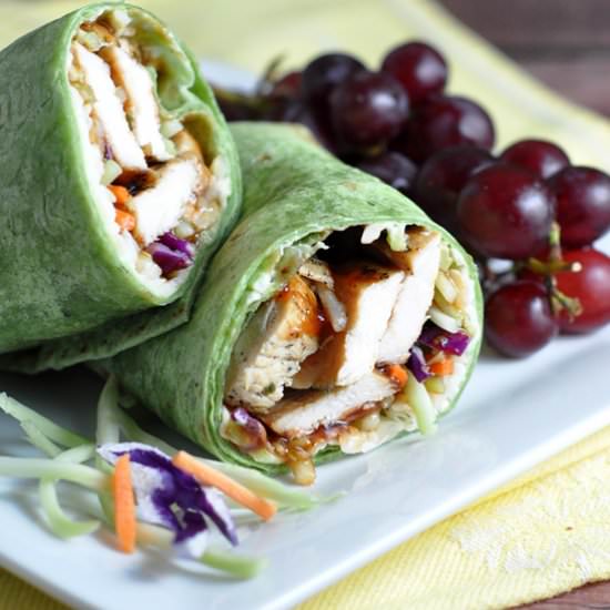 Barbecue Chicken Wrap