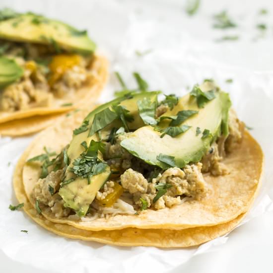 Cohl’s Quick Breakfast Tacos