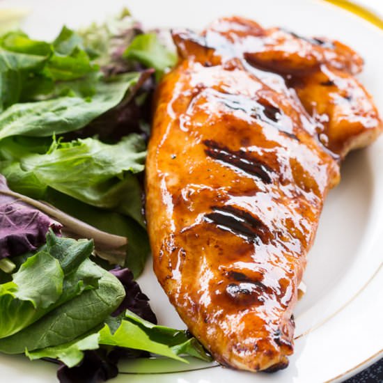 Honey Balsamic Grilled Chicken