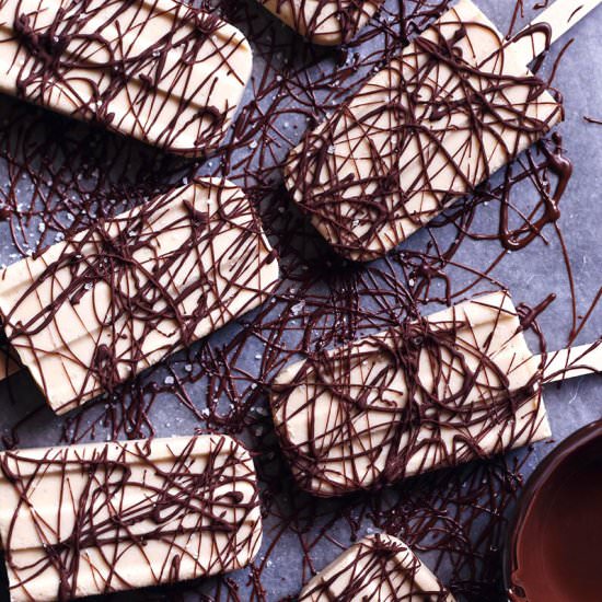 Peanut Butter Chocolate Popsicles