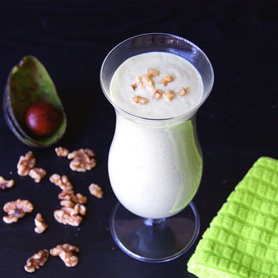 Avocado Walnut Milkshake
