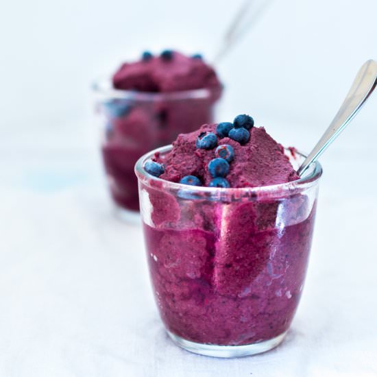 Blueberry Slushy