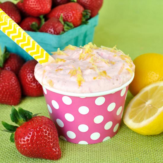 Strawberry Lemonade Dip
