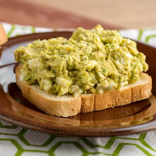 The Easiest Egg Salad Sandwich