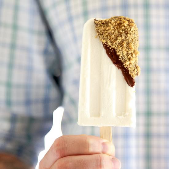 Cheesecake Popsicles