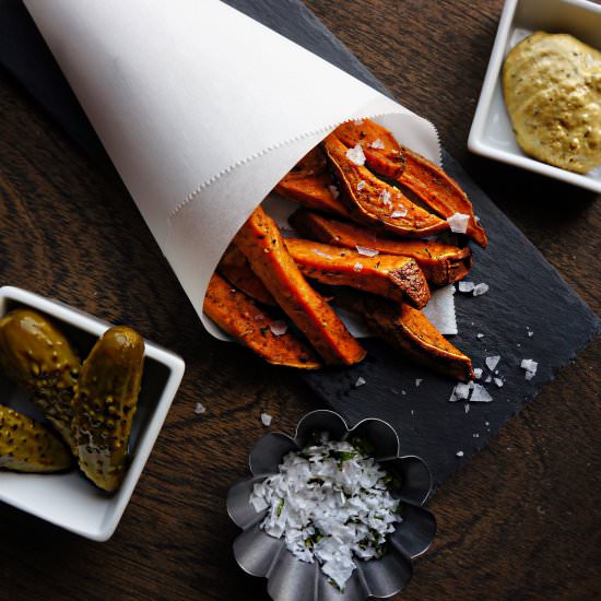 Hand Cut Sweet Potato Fries