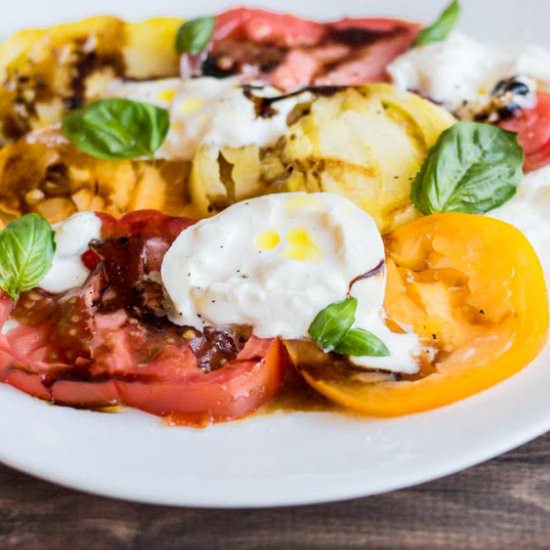 Caprese Salad with Burrata