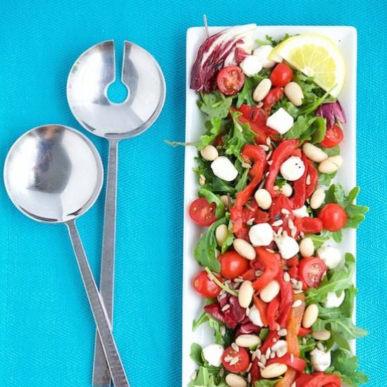 Kale Italia Summer Party Salad