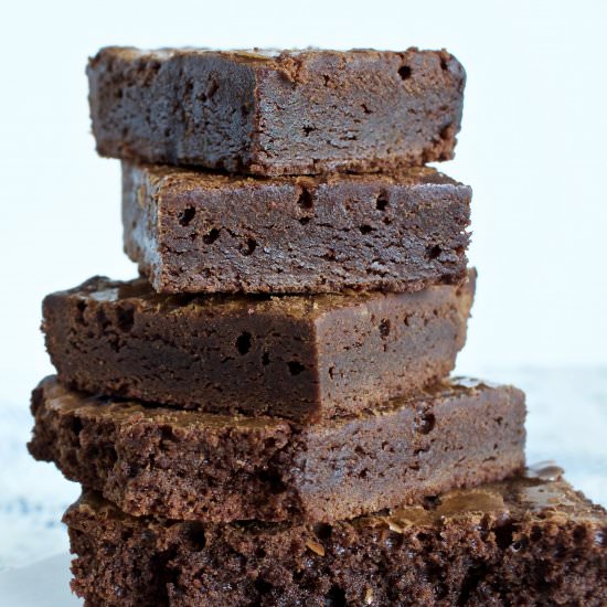 Luscious Scratch Brownies