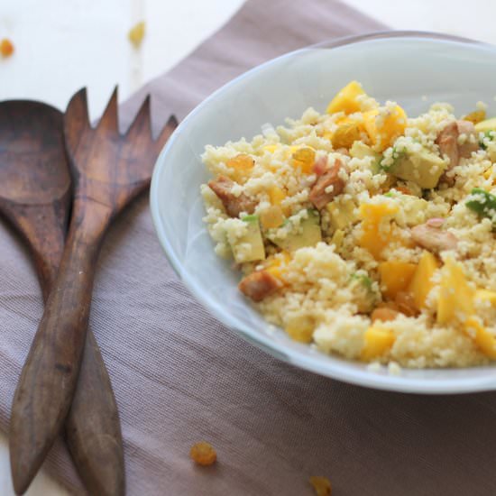 Mango, Avocado & Chicken Tabbouleh