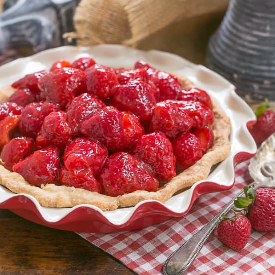 Simple Strawberry Pie