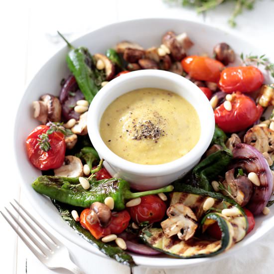 Grilled Summer Vegetable Salad
