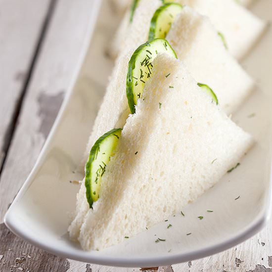 Cucumber Tea Sandwiches