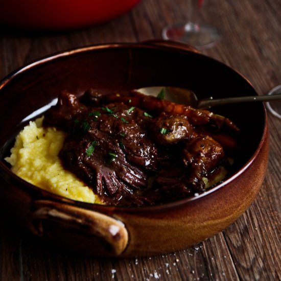 Luscious Daube Beef Cheeks