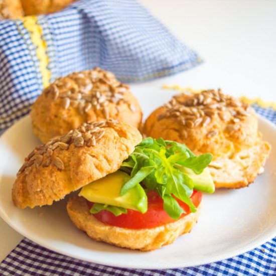 Sunflower Seeds Mini Milk Buns