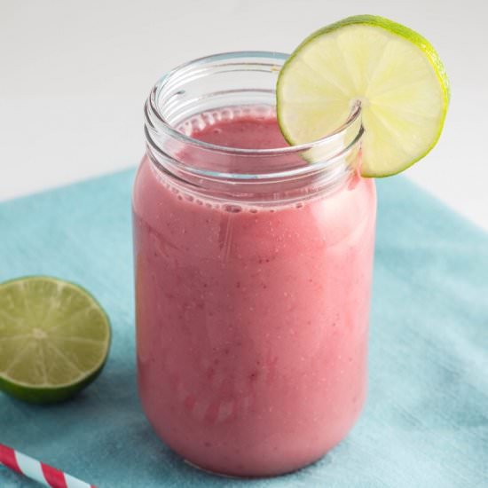 Strawberry Limeade Smoothie