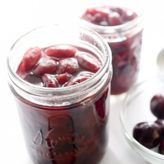 Homemade Maraschino Cherries