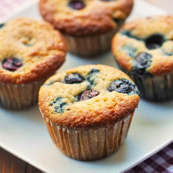 Gluten Free Blueberry Muffins