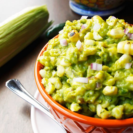 Charred Corn Guacamole