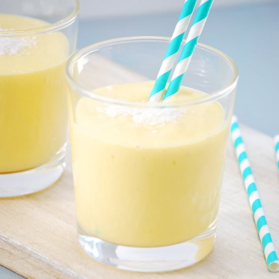 Orange Mango Coconut Smoothie