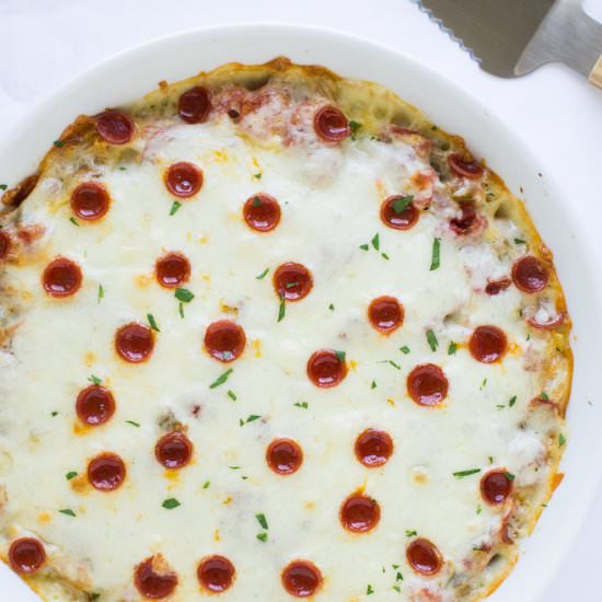 Pizza Pasta Bake