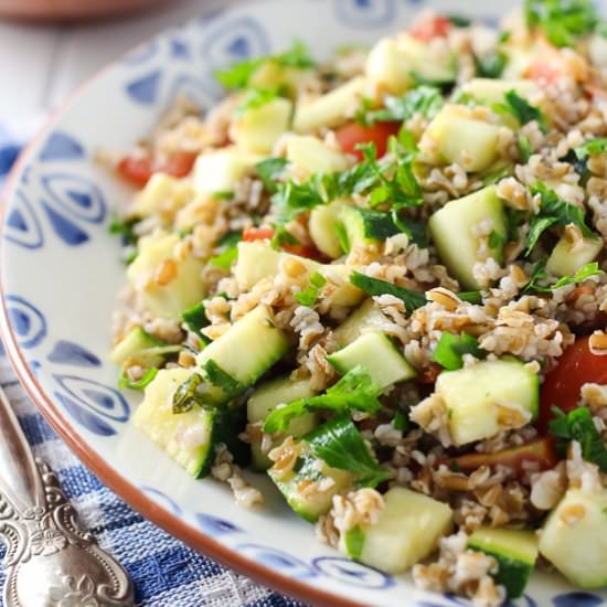 Zucchini Tabbouleh