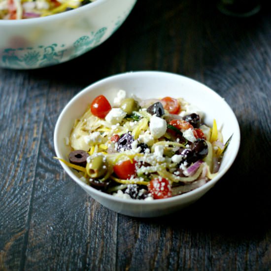 Greek Zucchini Salad