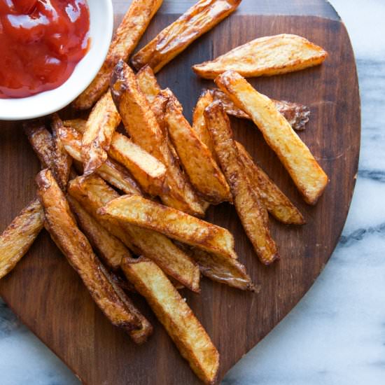 homemade french fries