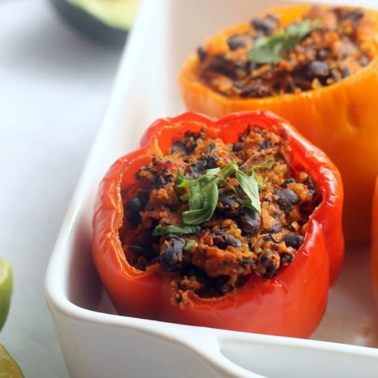 Enchilada Stuffed Peppers