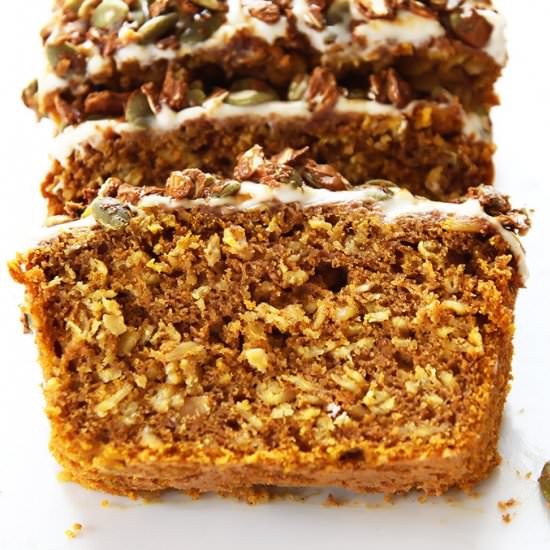 Pumpkin Oat Loaf