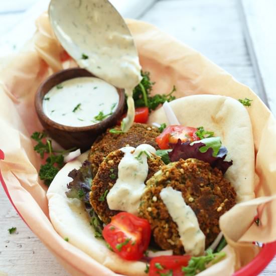Easy Vegan Falafel