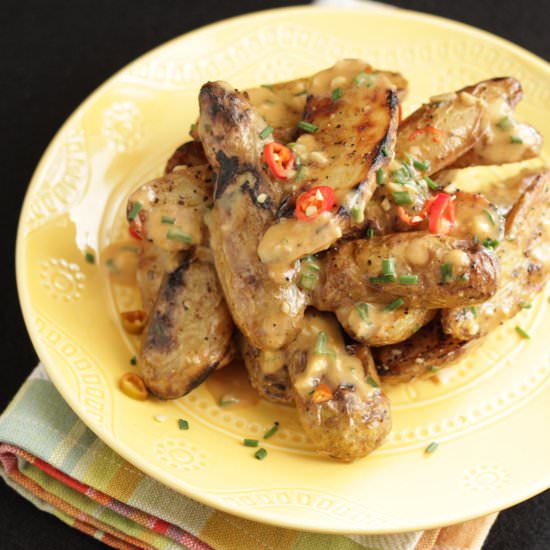 Grilled Fingerling Potato Salad