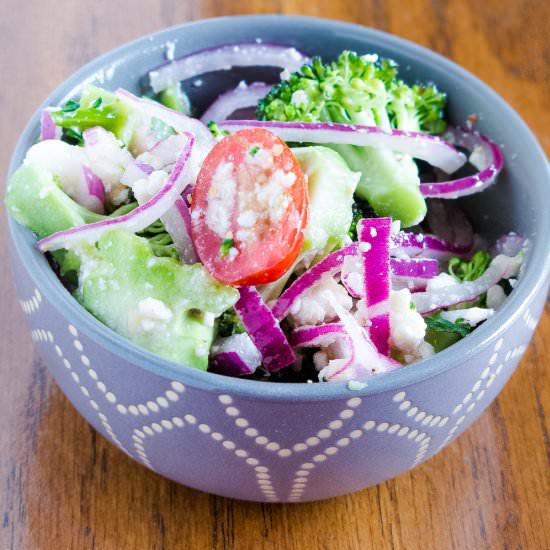 Broccoli and Feta Salad