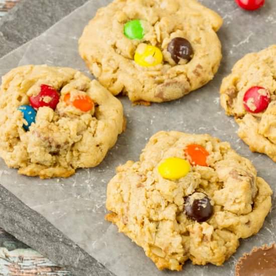 Peanut Butter Oatmeal Cookies