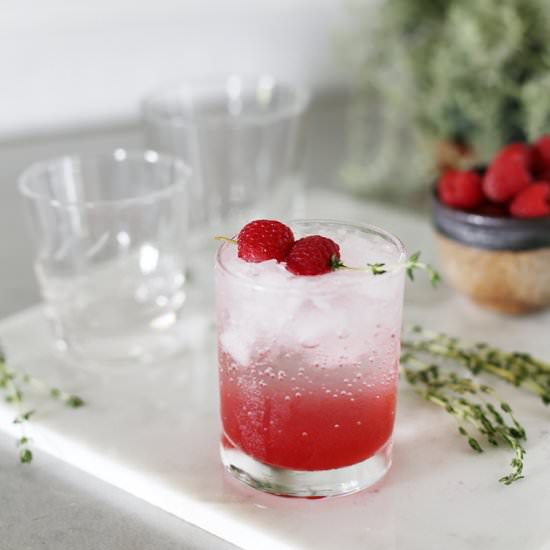 Raspberry Thyme Spritzer