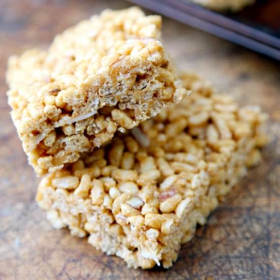 Healthy Rice Crispy Treats