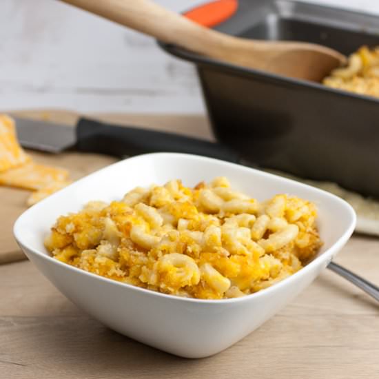 3 Cheese Baked Macaroni and Cheese