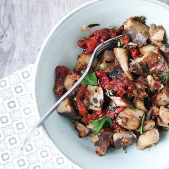Italian Portobello Mushroom Bowls