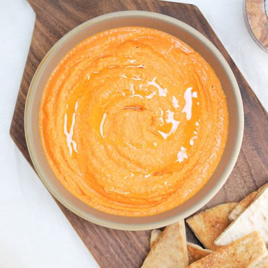 Roasted Red Pepper Hummus