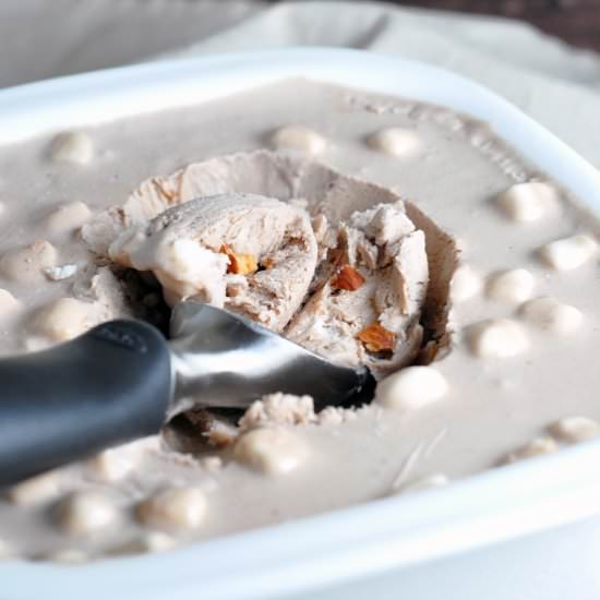 No Churn Rocky Road Ice Cream