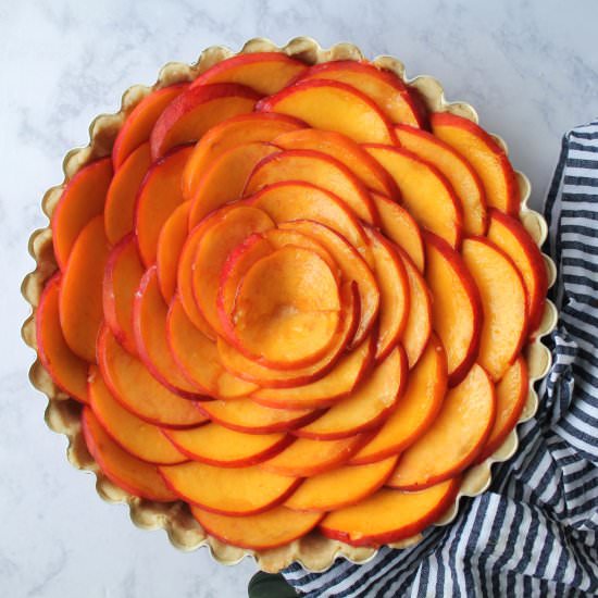 Fresh Peach Tart