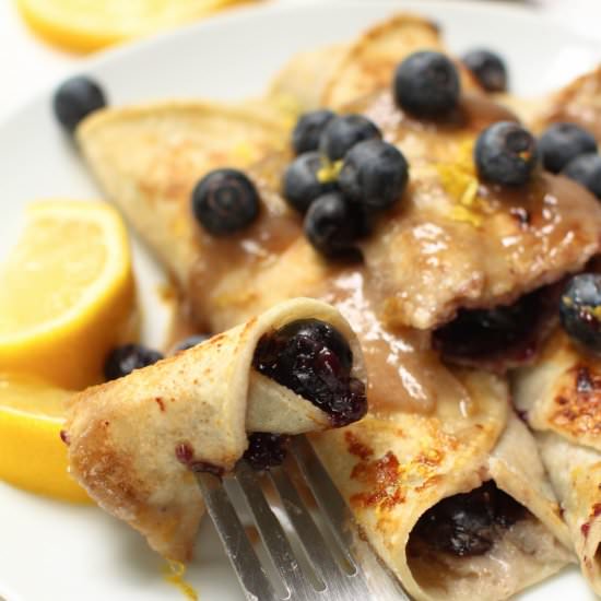 Lemon Blueberry French Toast Rolls
