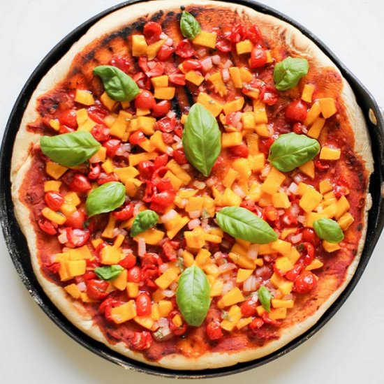Tomato Mango Flatbread