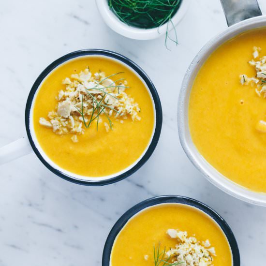 Root Vegetable & Fennel Soup