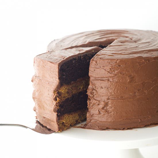 Double Chocolate Cookie Cake