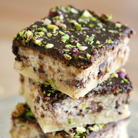 Chocolate Cannoli Bars