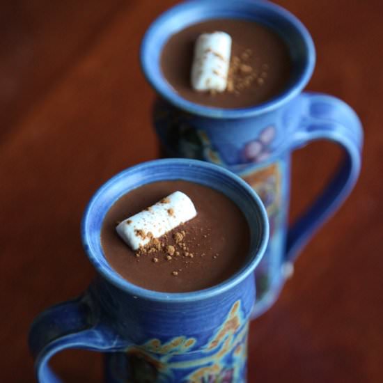 Vegan Spiced Hot Chocolate