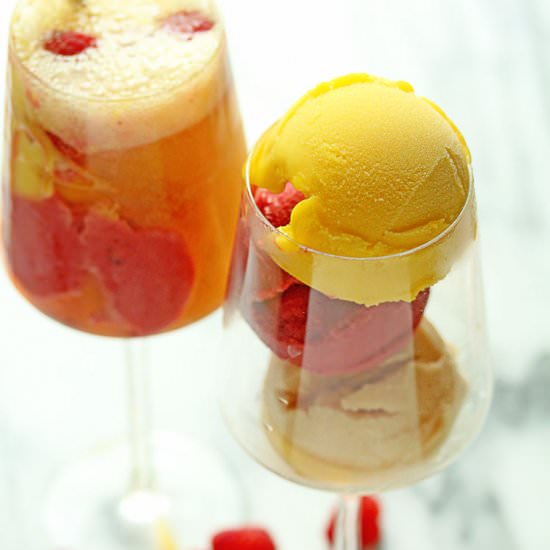 Summer Sorbet Float